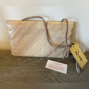 Vintage Ronay Genuine Snakeskin Purse Clutch